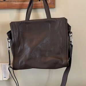 GIANNI CHIARINI genuine leather, made in Italy,  handbag, crossbody, shoulder.